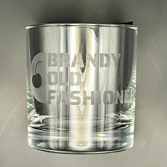 Brandy Old Fashioned Cocktail Glass