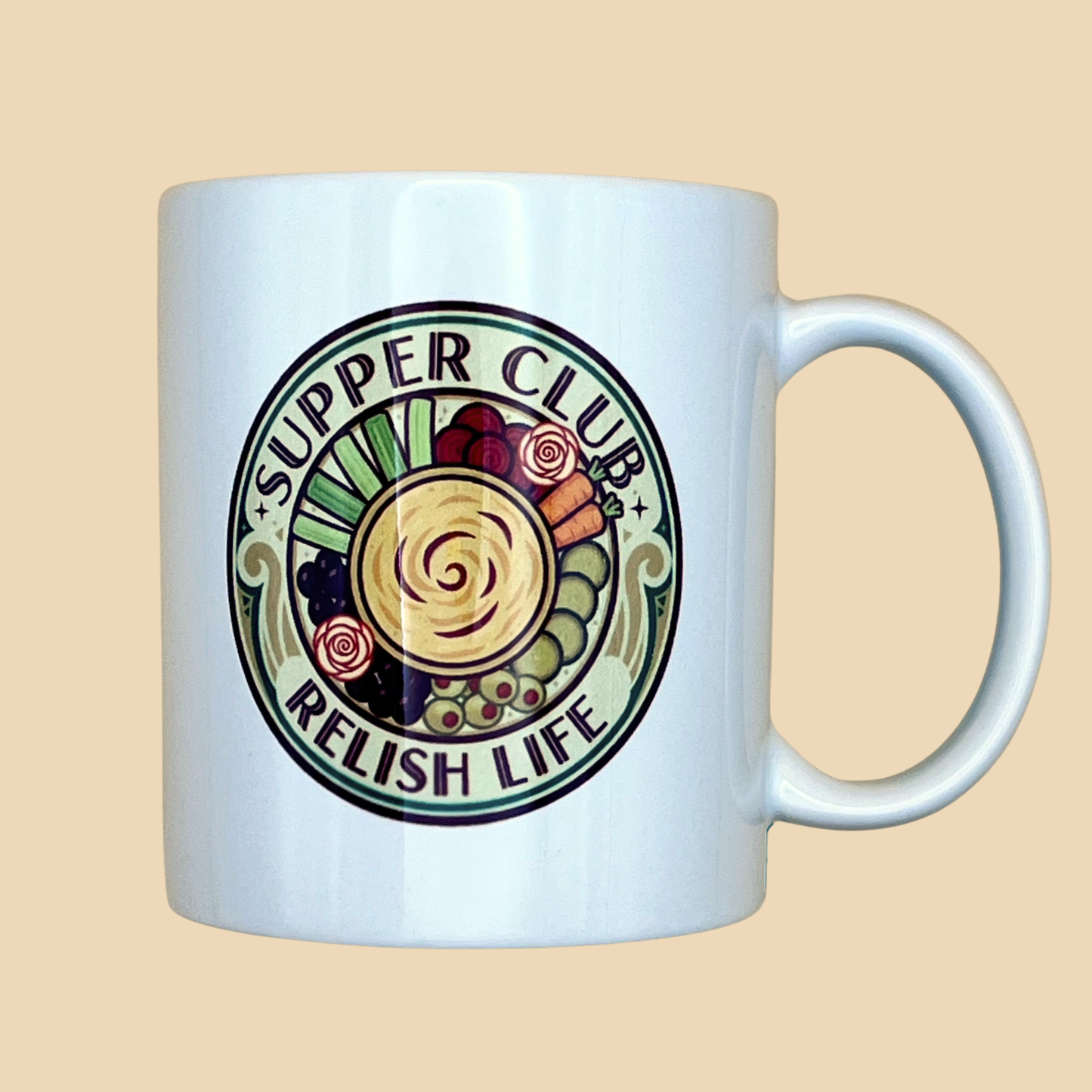 Supper Club Relish Life Coffee Mug